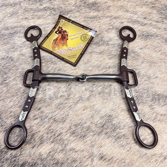 5.25" Reinsman Charmayne James Leverage Series Bit - Picture 1 of 2